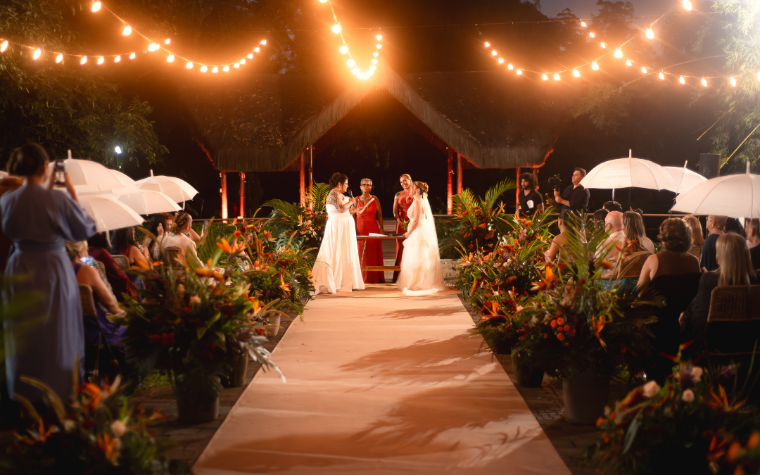 Rústico e intimista: o casamento de Manoela e Thalita no Lajedo