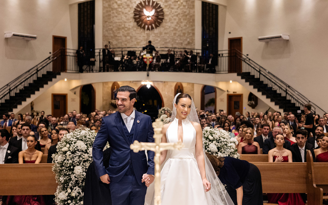 Clássico, elegante e sofisticado: O casamento de Ligia e Guilherme