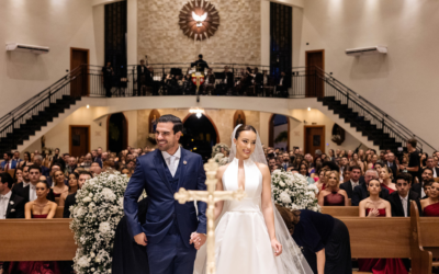 Clássico, elegante e sofisticado: O casamento de Ligia e Guilherme