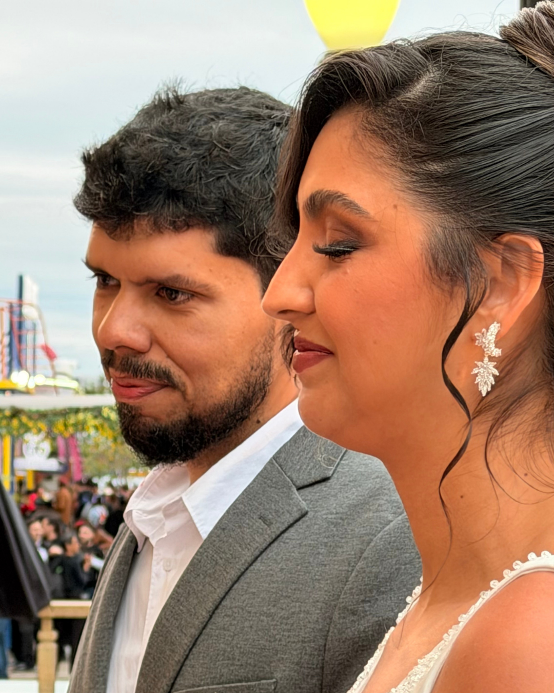 Rock in Rio 2026 vira palco para o “sim” de Caroline e Daniel