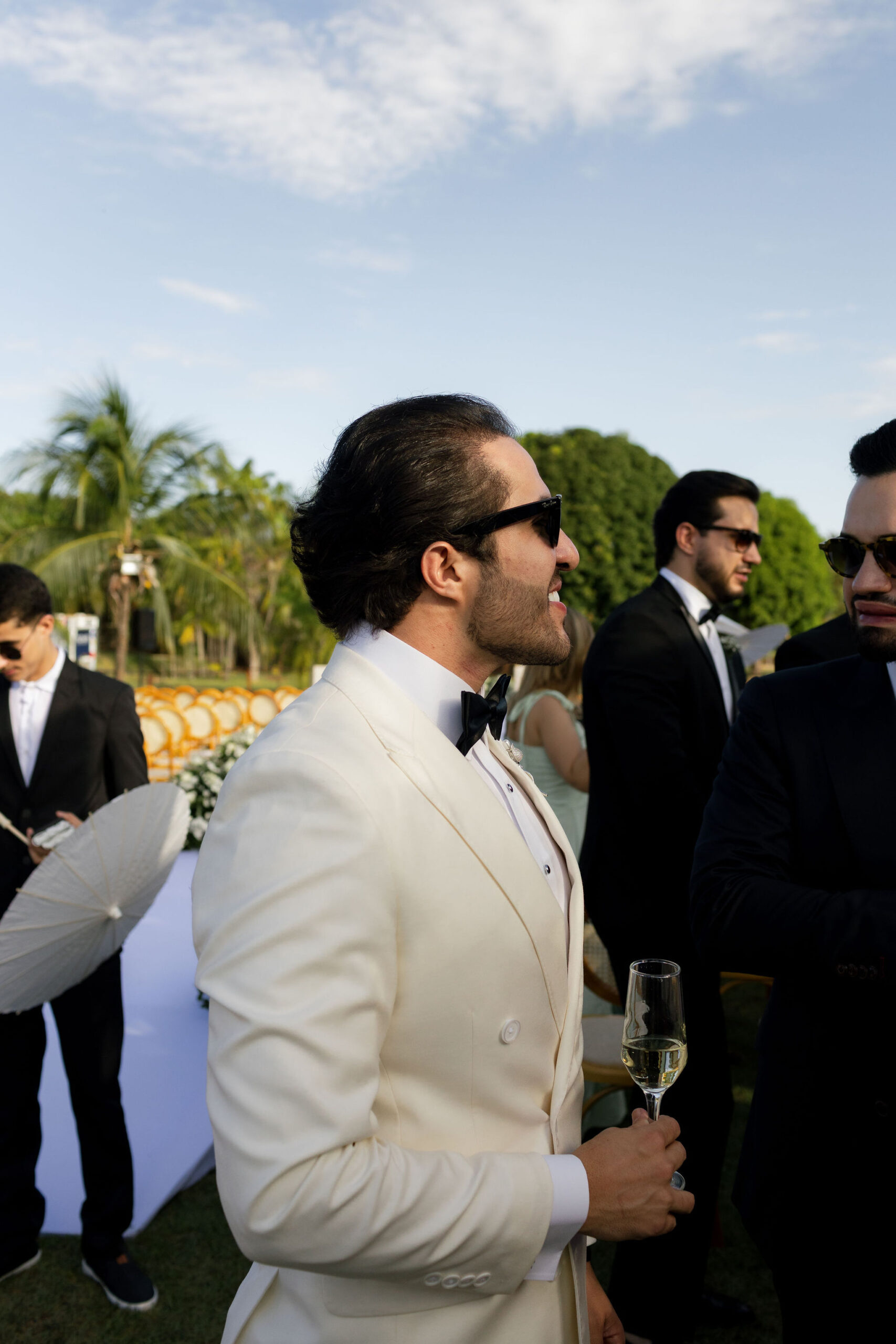 Giovanna e Filipe celebram casamento com inspiração italiana e cerimônia marcada pela fé