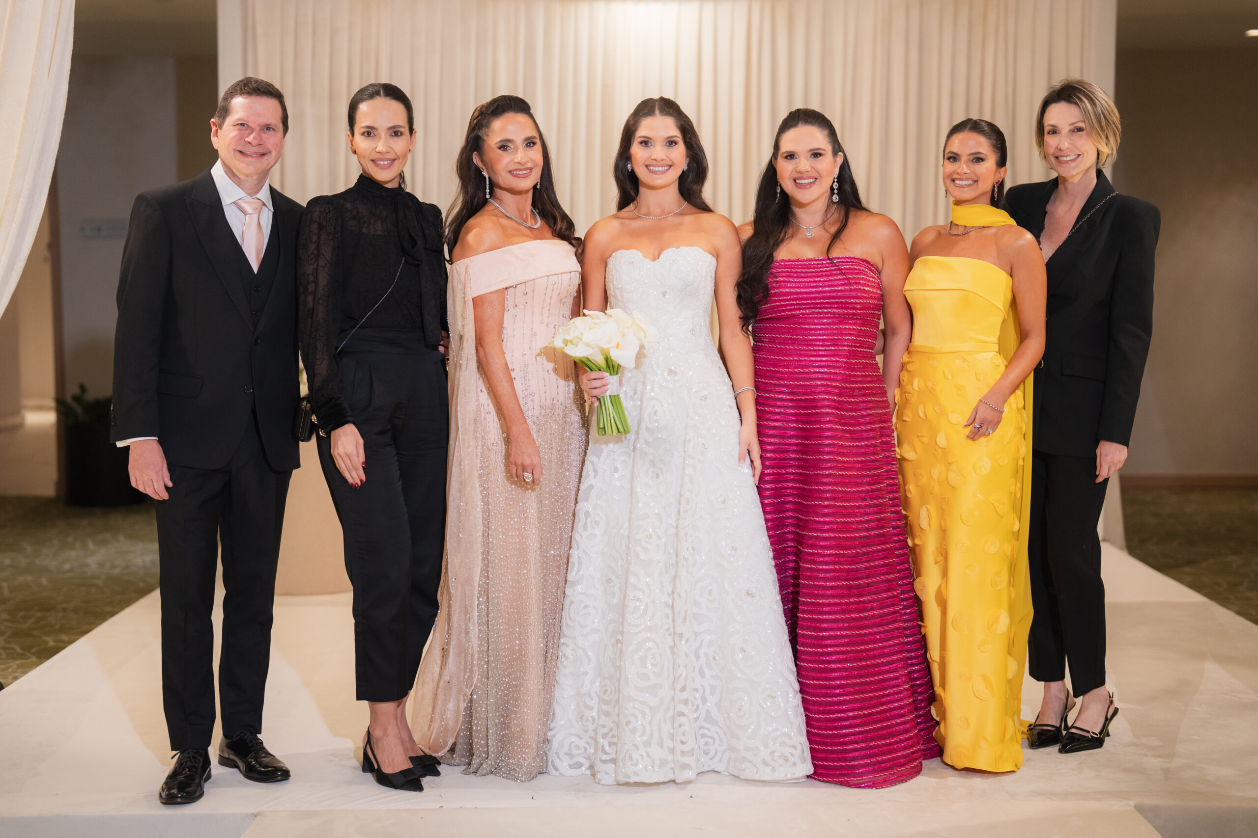 Priscila e Cassio celebram casamento para 500 convidados no Fairmont Rio de Janeiro
