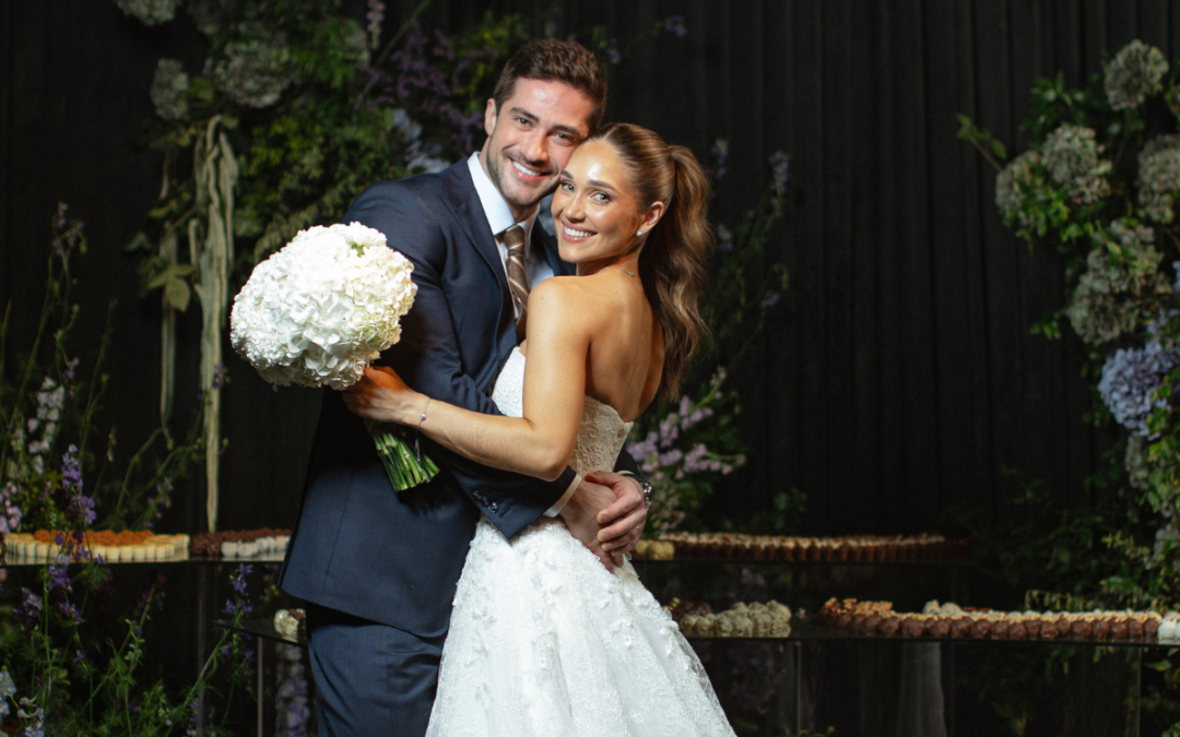 Carolina e Matheus transformam casamento em um “Green Club” em Lajeado, RS