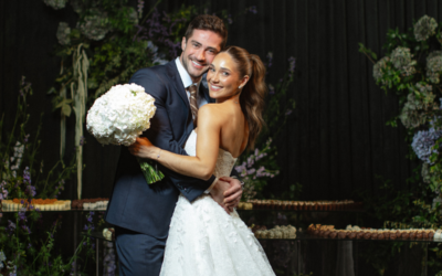 Carolina e Matheus transformam casamento em um “Green Club” em Lajeado, RS