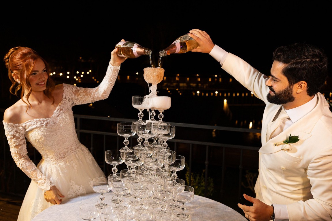La Dolce Vita: um casamento ao ar livre inspirado nas tradições italianas