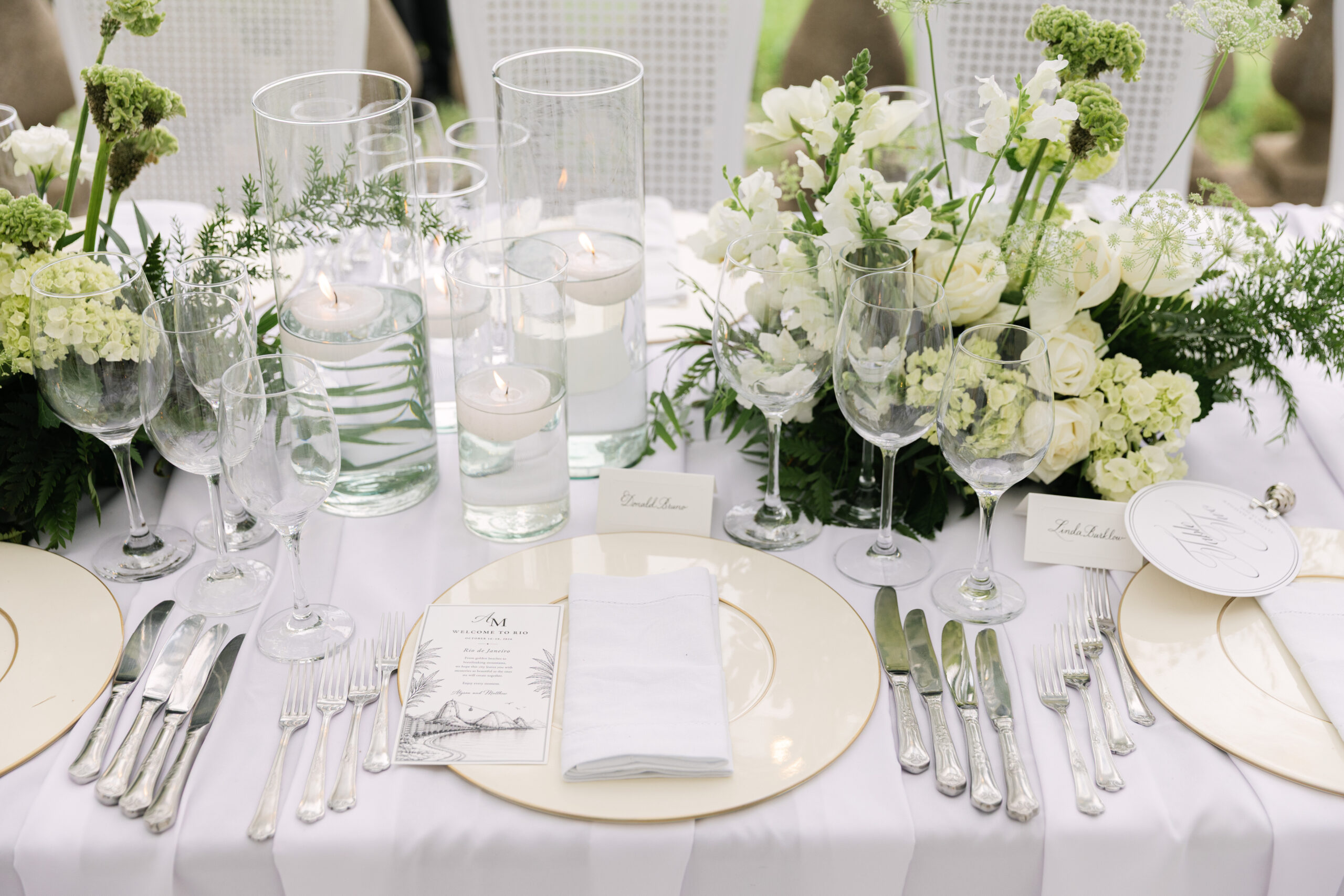 Casamento clássico, inspiração Old Money e um encontro entre Brasil e Estados Unidos