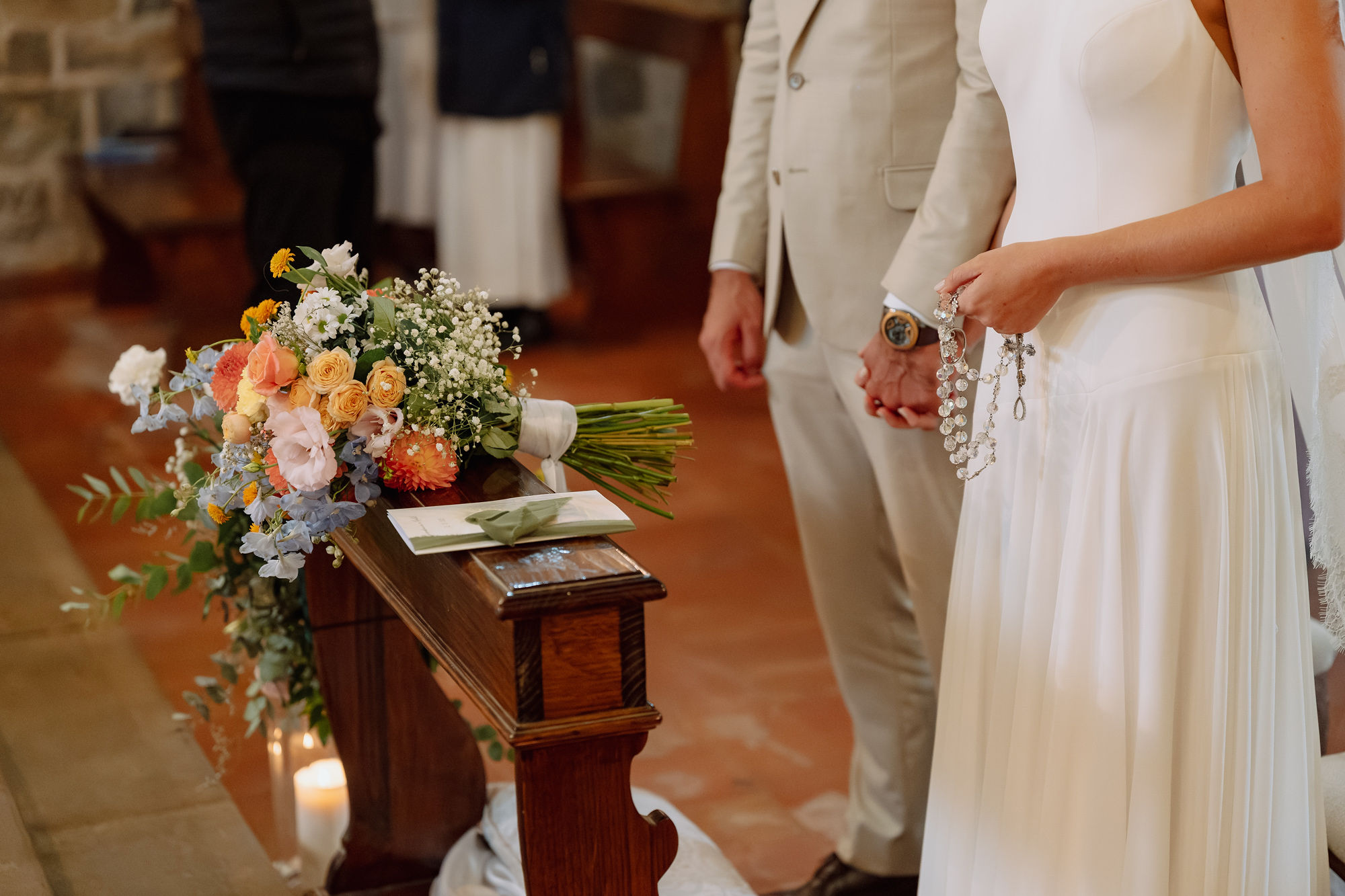 Uma viagem, três dias de festa e as raízes italianas: o destination wedding de Giordana e Kalil na Toscana