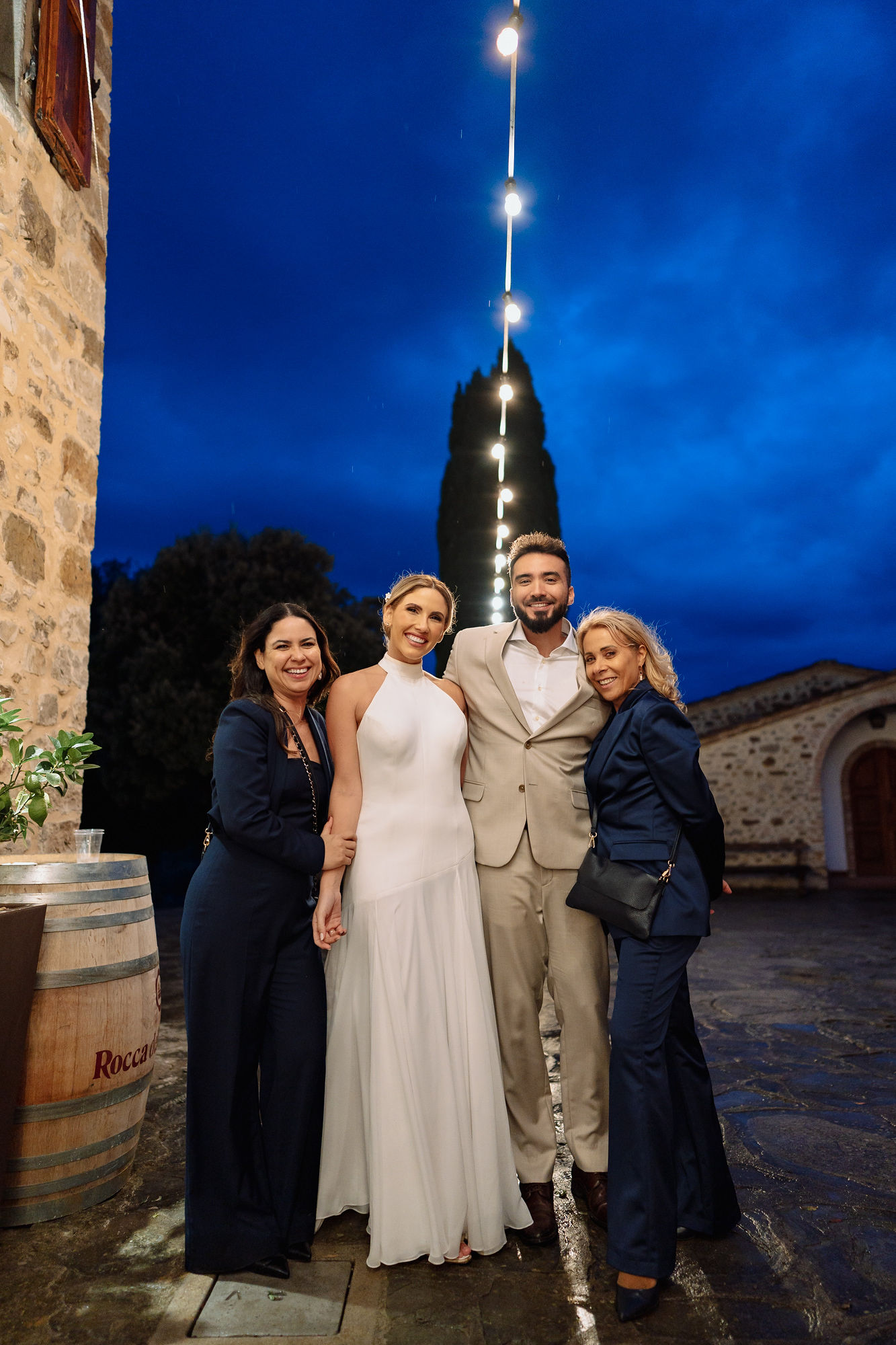 Uma viagem, três dias de festa e as raízes italianas: o destination wedding de Giordana e Kalil na Toscana