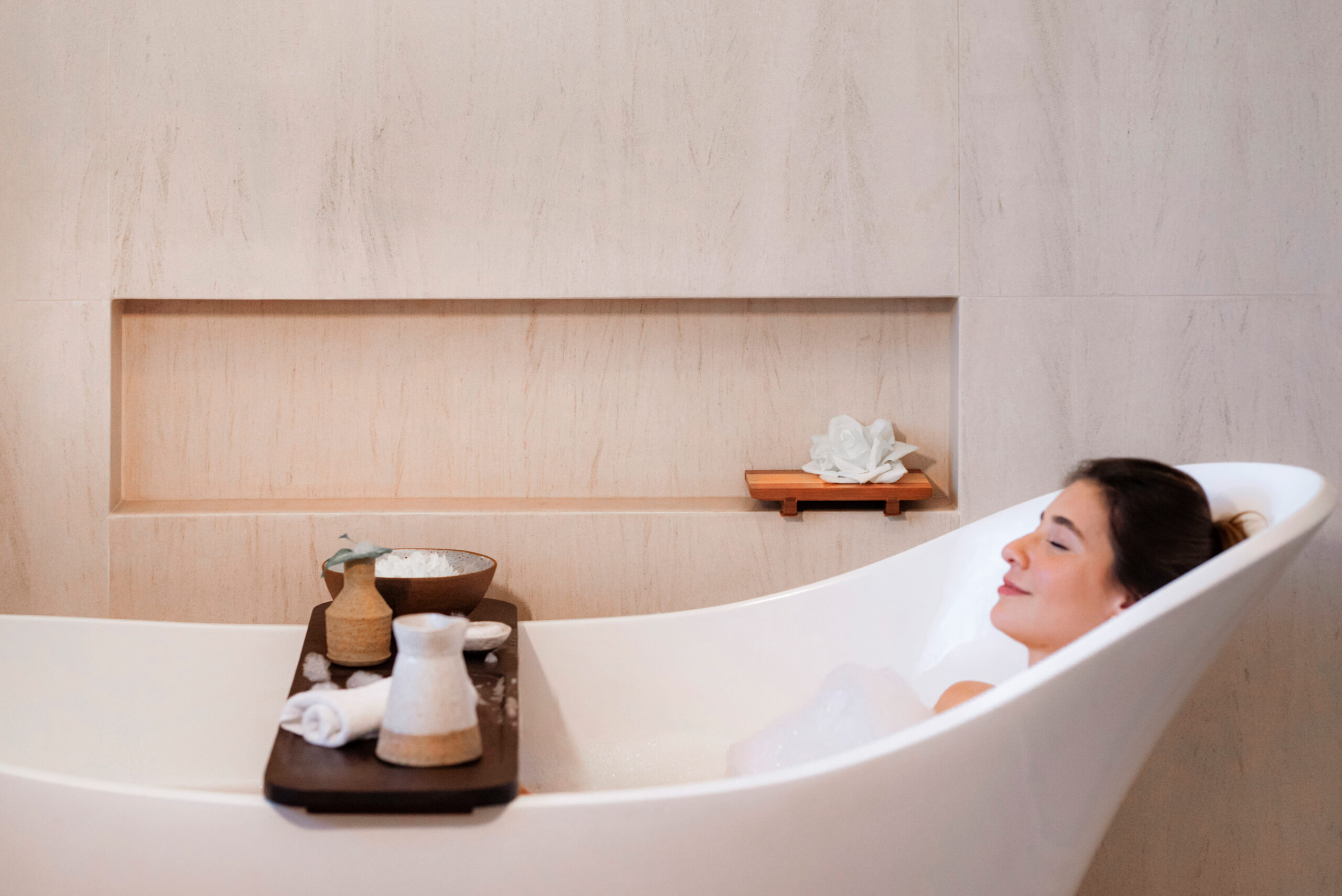 Área de bem-estar do hotel oferece momentos de pausa e relaxamento durante a hospedagem | Foto: Divulgação/Nomaa Hotel