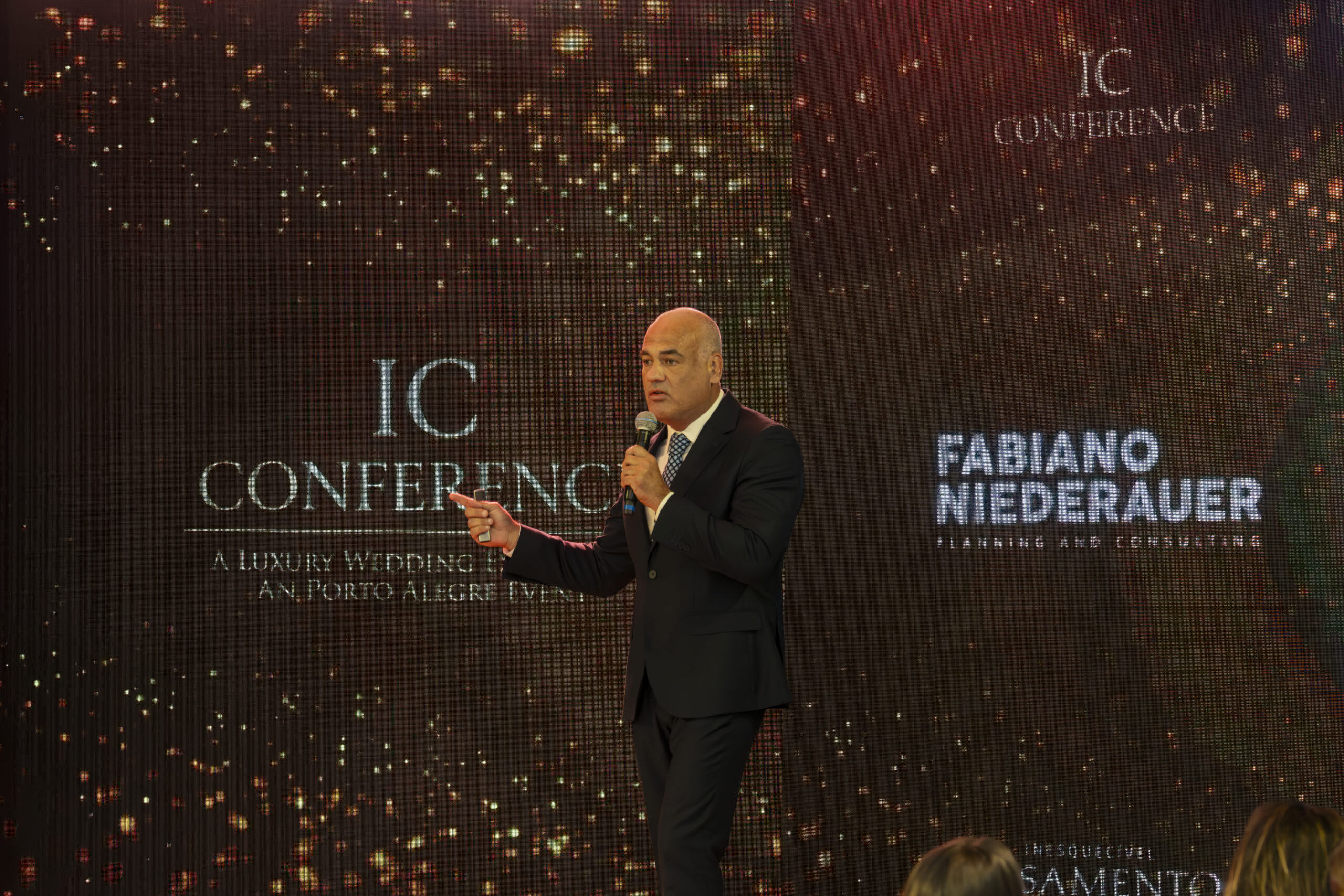 Apresentação de Fabiano Niederauer durante o IC Conference Porto Alegre | Foto: Sergio Azevedo 