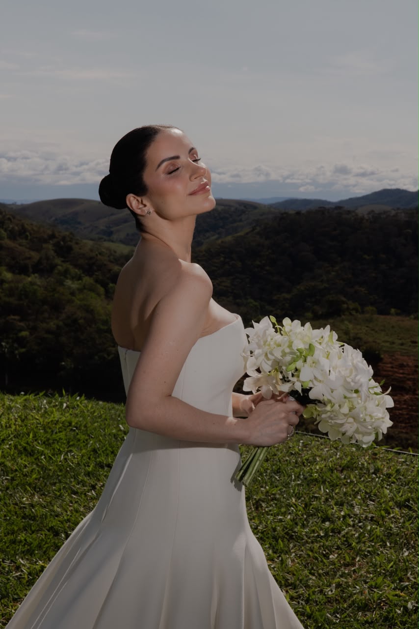 Lorena e Benjamin celebram encontro entre Brasil e Coreia em casamento na Região Serrana do Rio