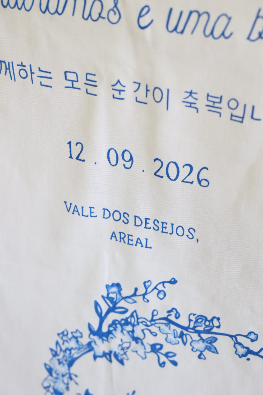 Lorena e Benjamin celebram encontro entre Brasil e Coreia em casamento na Região Serrana do Rio