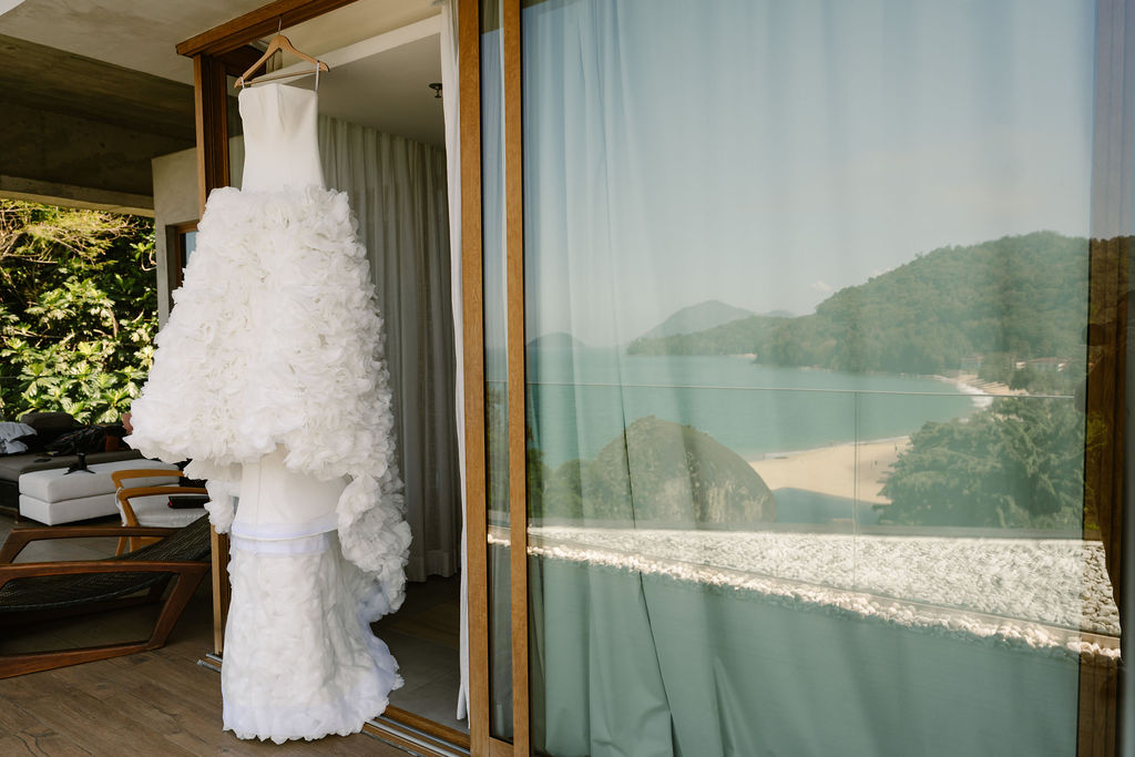 Patrícia e Gabriel celebram casamento em Angra dos Reis com três dias de festa e momentos em família
